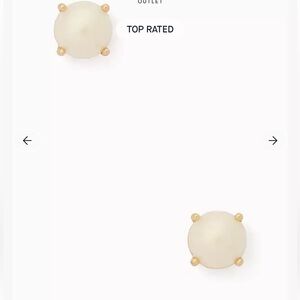 Kate Spade New York Gumdrop Pearl Stud Earrings